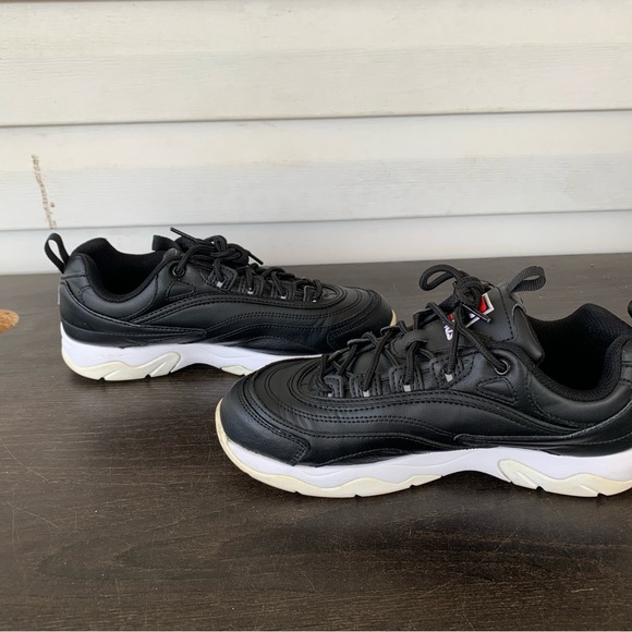Fila 91175 Womens Running Shoes US 8 Black - Picture 2 of 8